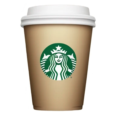 Starbucks cup sticker