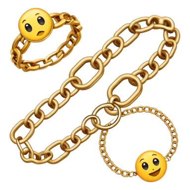 Rings bracelets chain  sticker