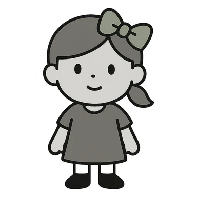 sage green bow, minimal, soft edges sticker