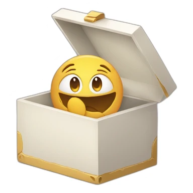 Pandora and her box sticker