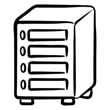 computer server rack sticker