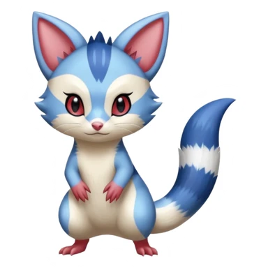 Sneasel-Furret-fusion sticker