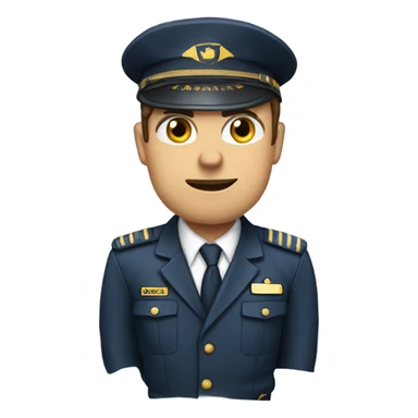 Confused pilot instructor  sticker