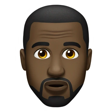 Kanye west with a blunt sticker