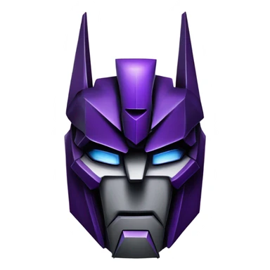 The Decepticon icon from the Transformers movie sticker