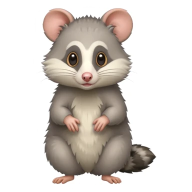 Opossum sticker
