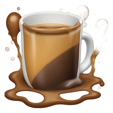 Coffee that smells like tuna sticker