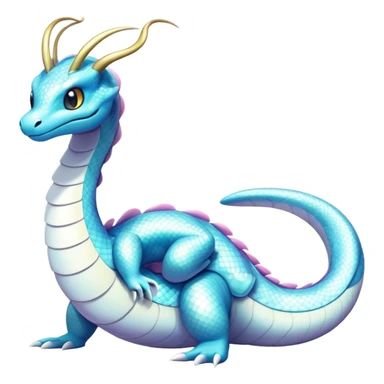 Seviper-Dragonair-Dratini-hybrid, full body, no legs sticker