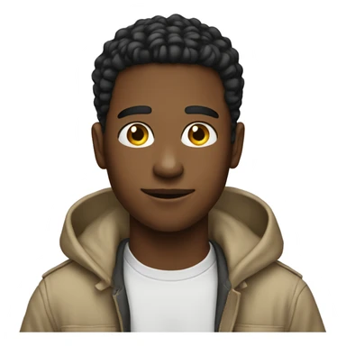 Young men universitary sticker