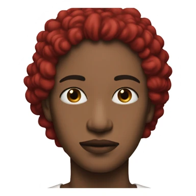 Red album cover sticker