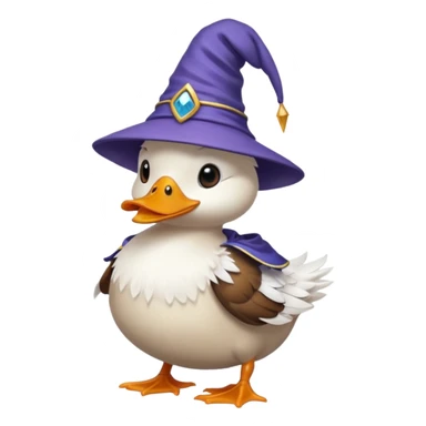 Duck in wizard hat





 sticker