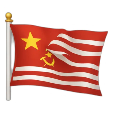 Union soviet flag sticker