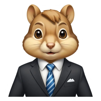 Governor chipmunk sticker