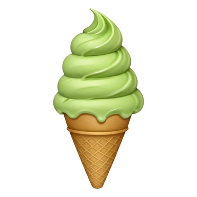 heart shape matcha ice cream heart cone heart heart heart sticker
