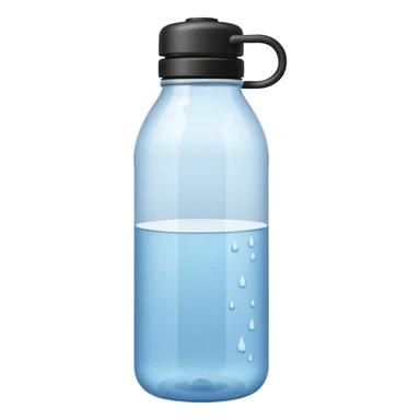 Aesthetic water bottle sticker
