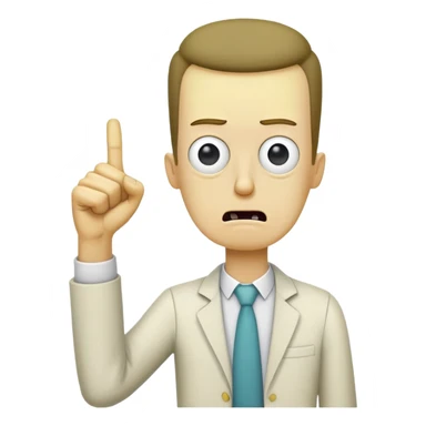 Mr. poopy butt hole doing the fight the power raised fist sticker