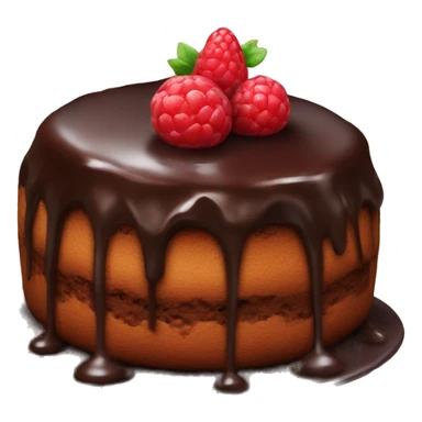 a molten chocolate cake sticker