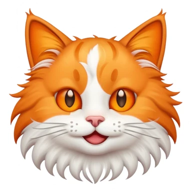 Cat emoji with star eyes sticker