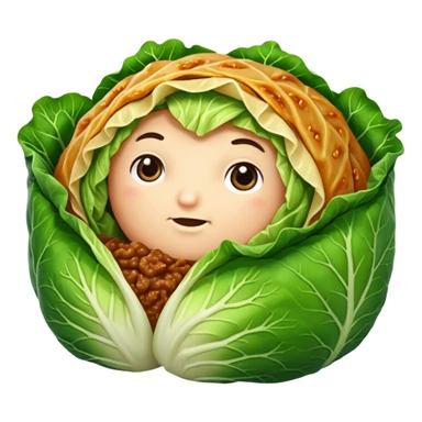 Cabbage roll  with no face sticker
