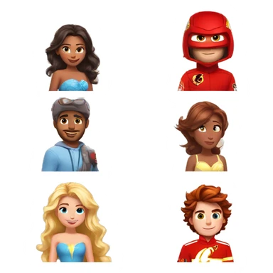 Lightning McQueen with sally couple goals sticker