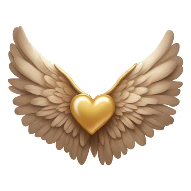 Heart with wings  sticker