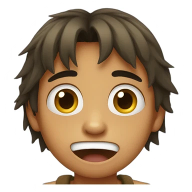 crying mowgli sticker