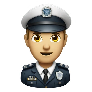 
customs officer sticker