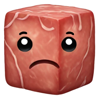 meatcube sticker
