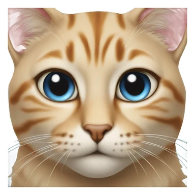 Kat met waterige ogen  sticker