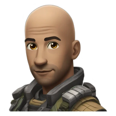 bald Apex legends sticker