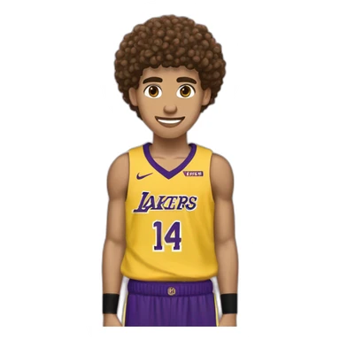 Lamelo ball sticker