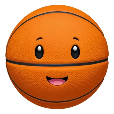 Basketball stuffed animal  sticker