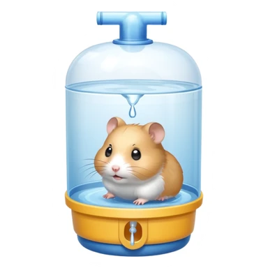 hamster waterer sticker