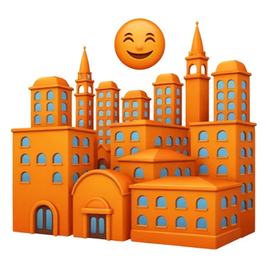 orange city emoji png sticker