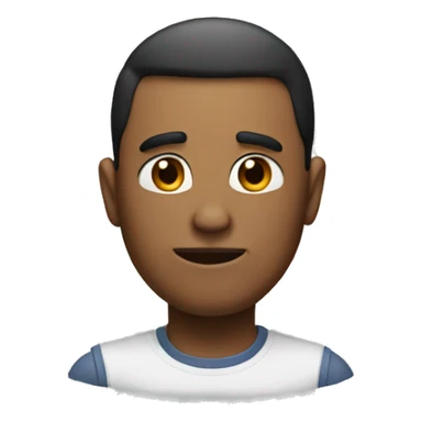 Guy with huge head sticker