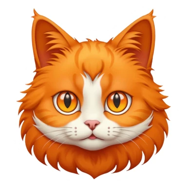 Cat with star eyes sticker