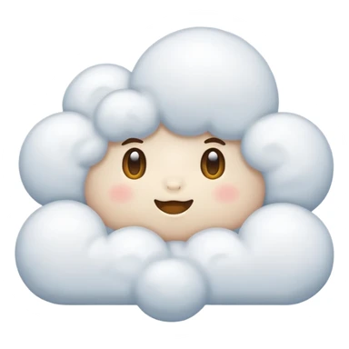 heaven cloud sticker