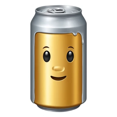 Un fut métallique de bière sticker