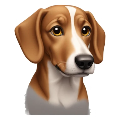Daschound sticker