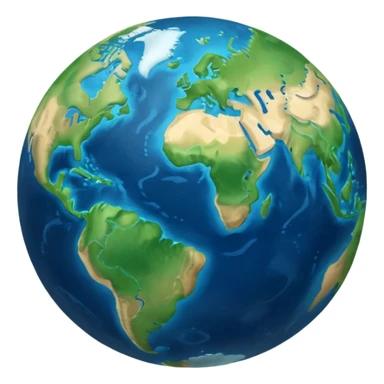 Earth sticker