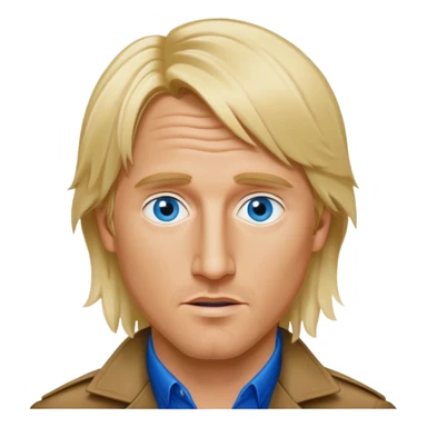 owen wilson as hansel in zoolander sticker