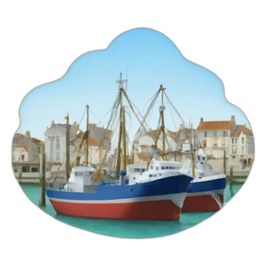 la Rochelle port sticker