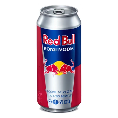 Redbull vodka sticker
