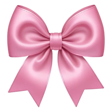 Pink aesthetic bow ￼ sticker