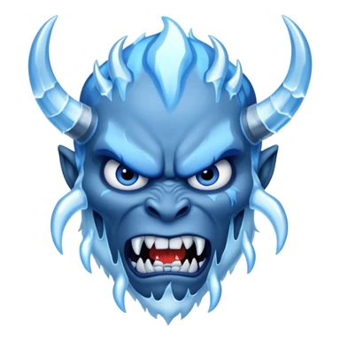 The demon in the Ice sticker