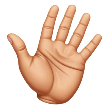 make a hand pinching sticker