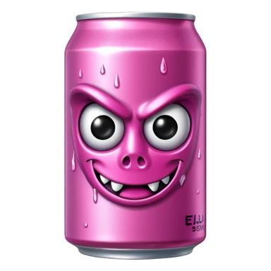 Pink monster energy drink sticker
