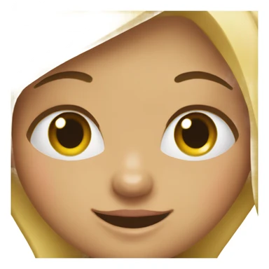 girl putting on mak sticker