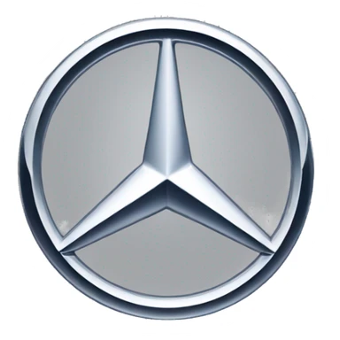 Mercedes benz logo sticker