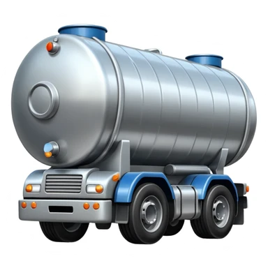 Truck oil tanker sticker